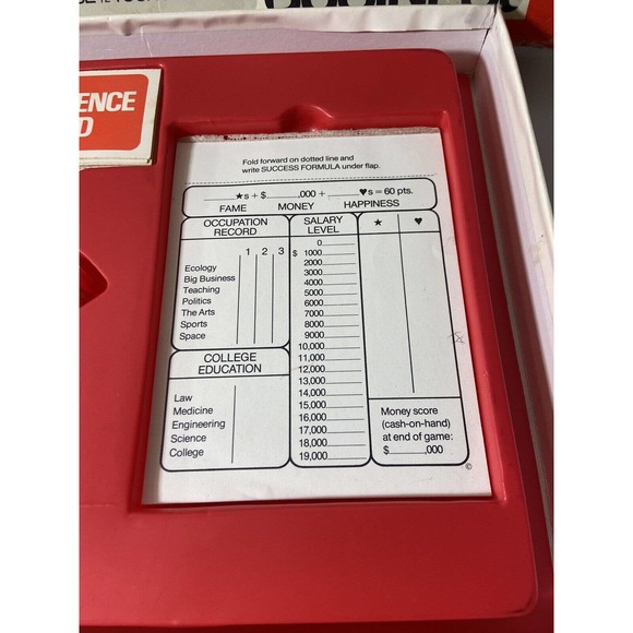 Vintage 1971 CAREERS Board Game Parker Brothers - Picture 5 of 11